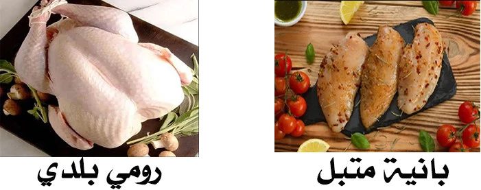 العبد جزارة وطيور